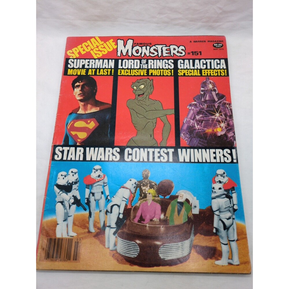Famous Mosnters Special Issue Magazine #151 Mar 1979